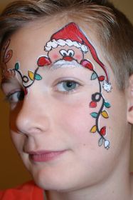 Kinderschminken Frankfurt Weihnachtsfeier