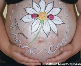 Babybauchbemalung, Bellypainting
