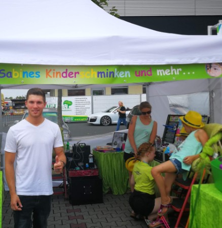 Kinderschminken Frankfurt, Event